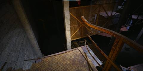 Entering the Container Area in Legends of the Zone Stalker 2