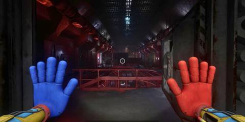 Entering the Red Colored Prison Poppy Playtime Chapter 4