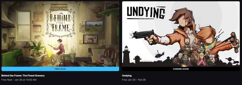 epic games store free games january 2025