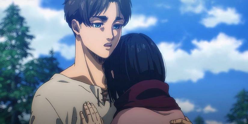 eren mikasa attack on titan ending