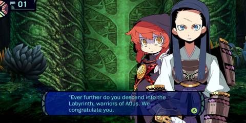 Etrian Odyssey dialogue