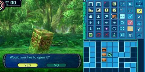Etrian Odyssey treasure chest