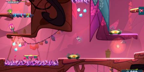 Exploring as Donald in Disney Illusion Island