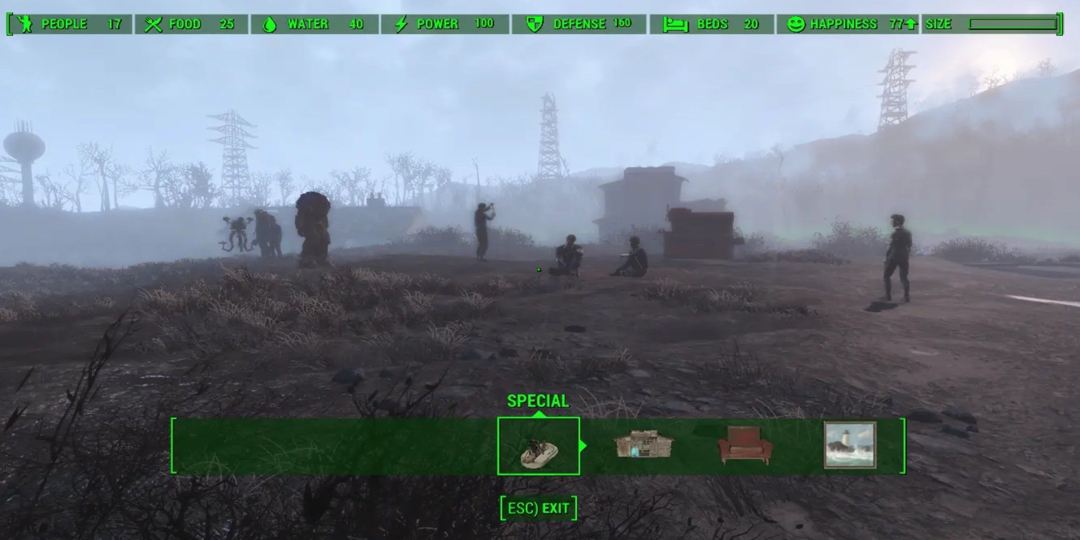 Fallout 4 scrap everything cleared area