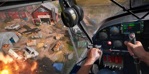 Far Cry 5 Flying A Plane In First Person