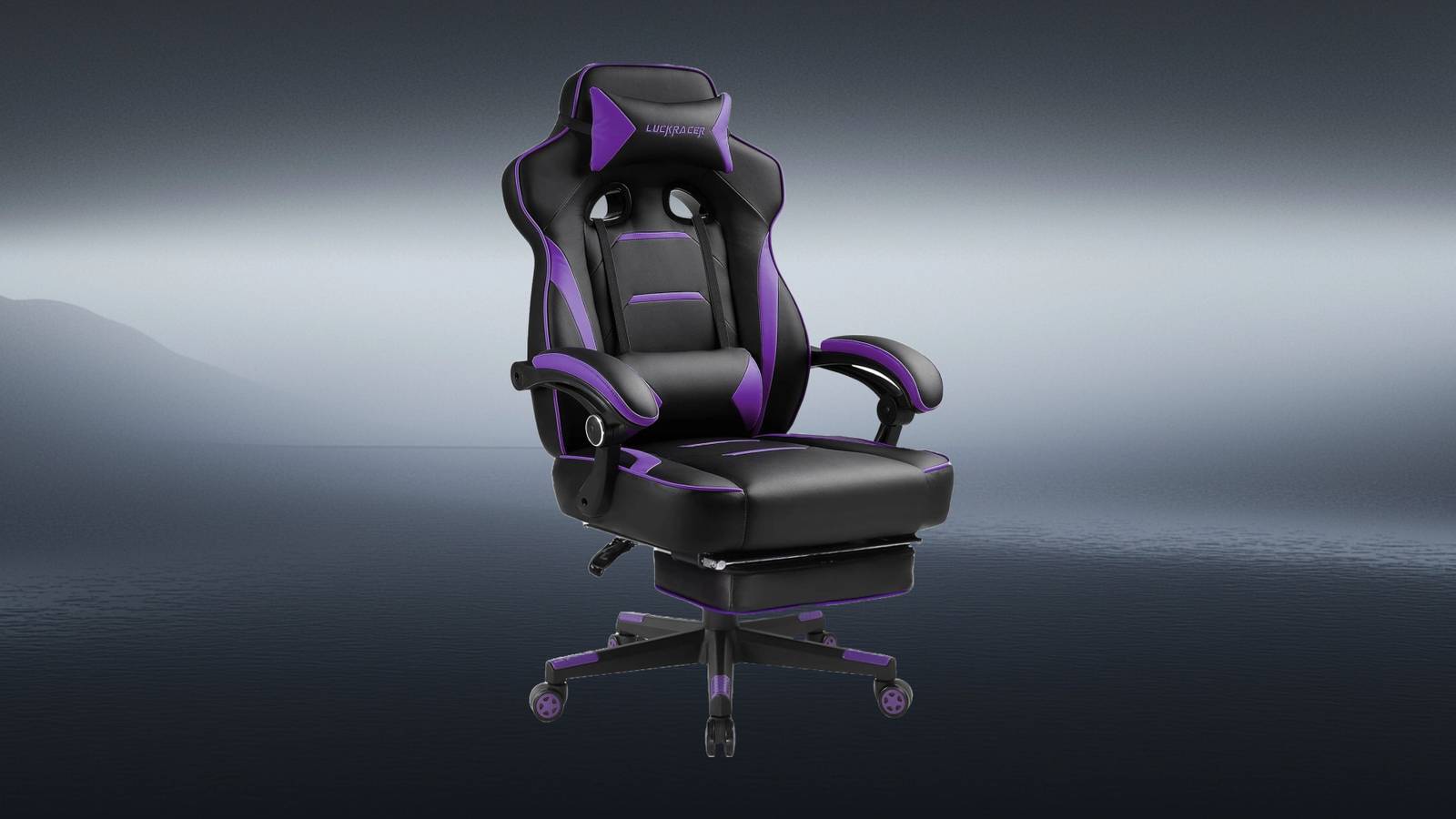 Image of an office chair on a background.