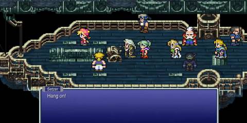 the returners on the airship in final fantasy 6