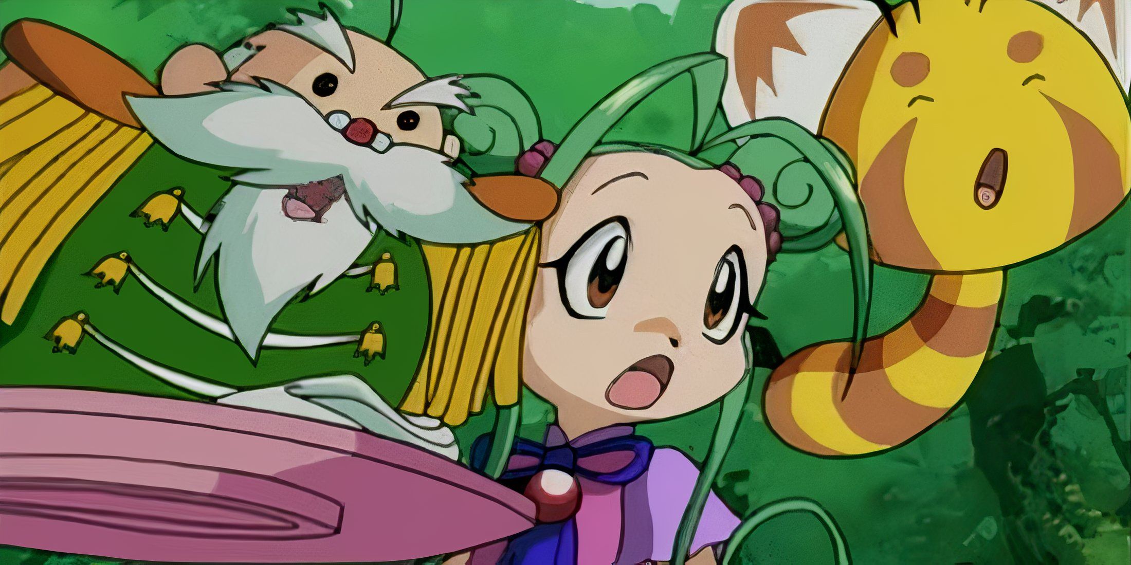 Personajes de Foodons que luchan