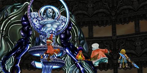 Fighting Necron in Final Fantasy 9