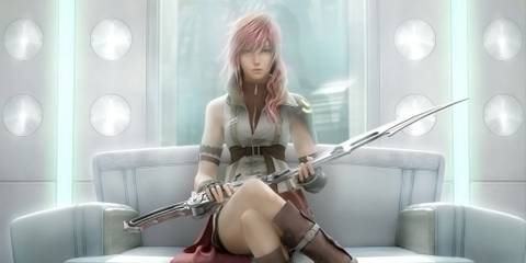 Final Fantasy 13 Lightning key art