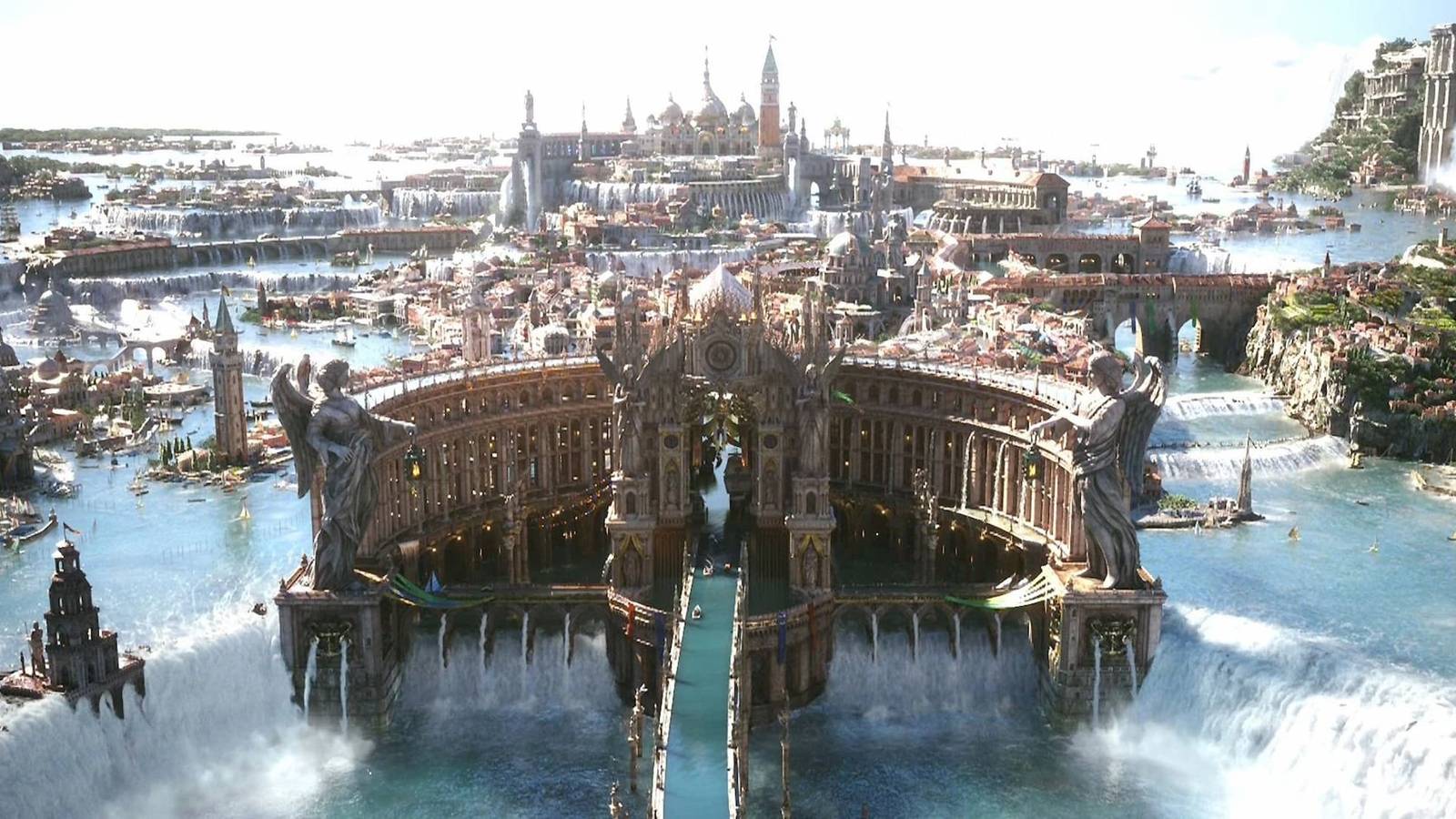 Altissia In The Cutscene Upon Arrival 