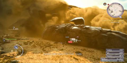 The Party Attacking The Fin On The Side Of The Body