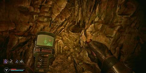 Find the hidden pathway in the Death Cave in Stalker 2