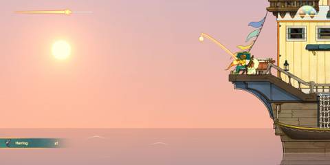 Fishing in Spiritfarer