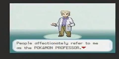 professor oak introducing himself