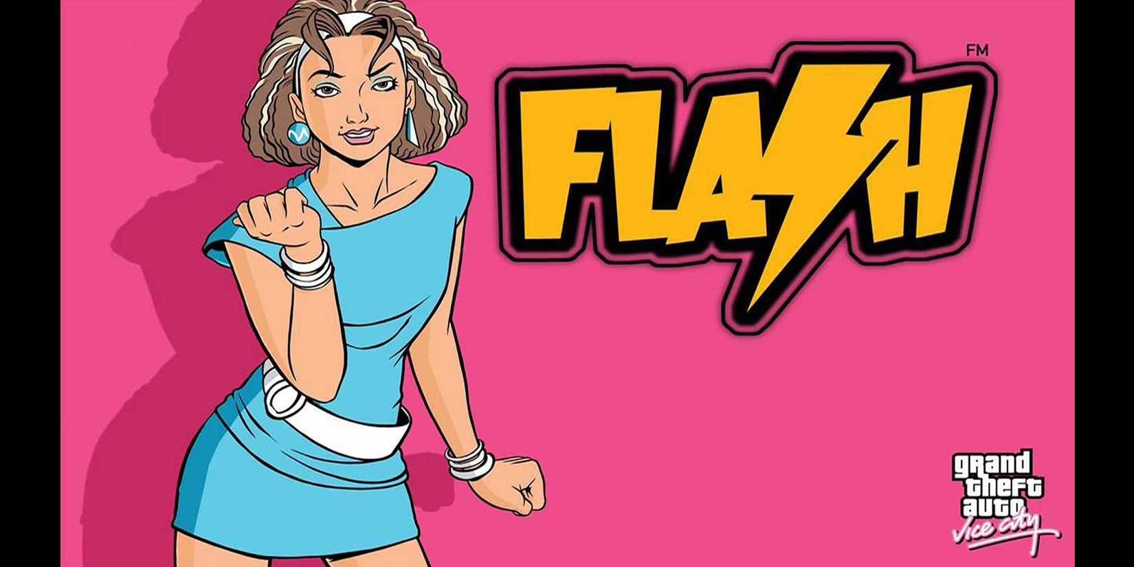 The Flash FM radio channel from GTA Vice City