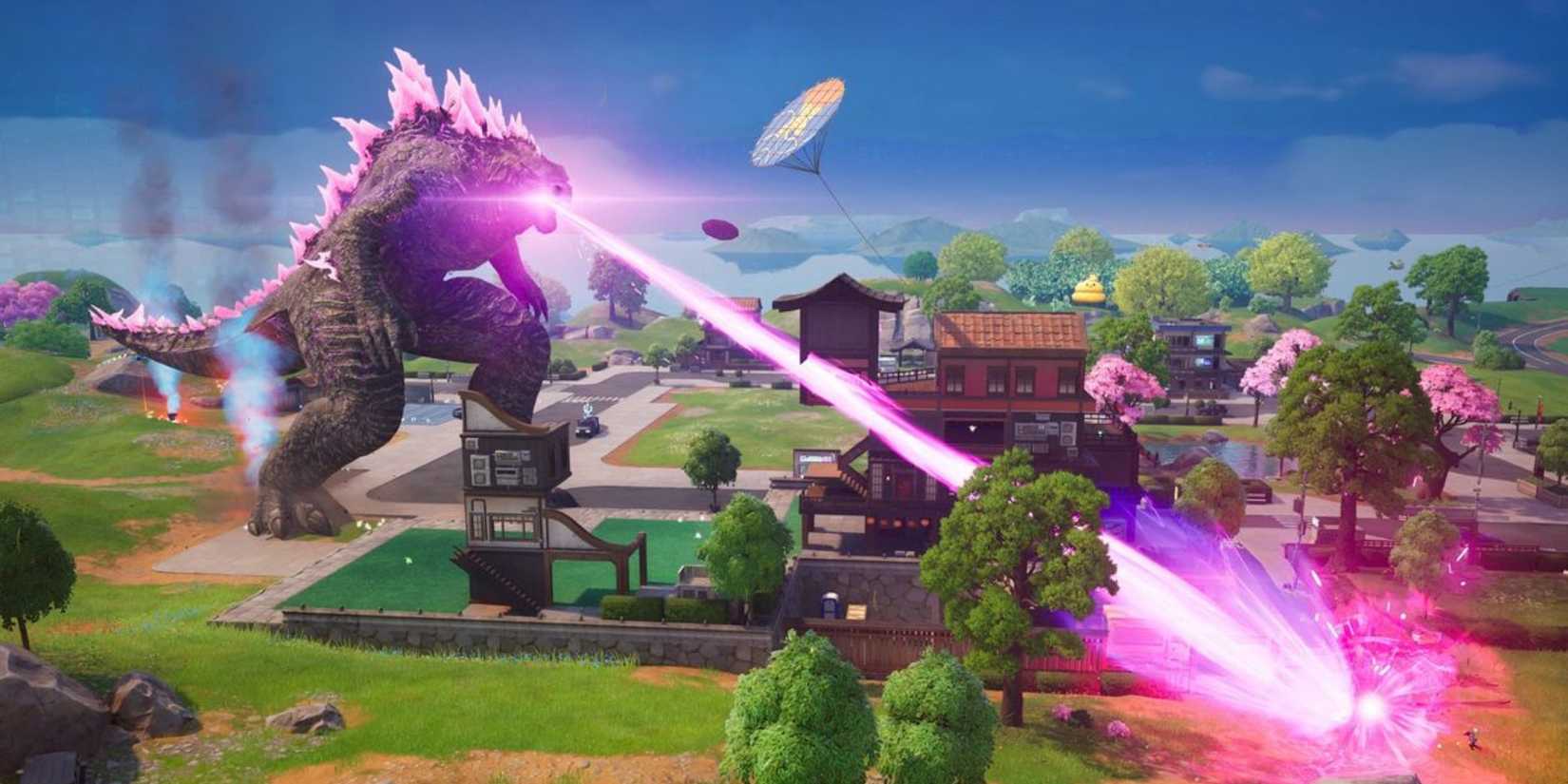 Fortnite Godzilla glitch