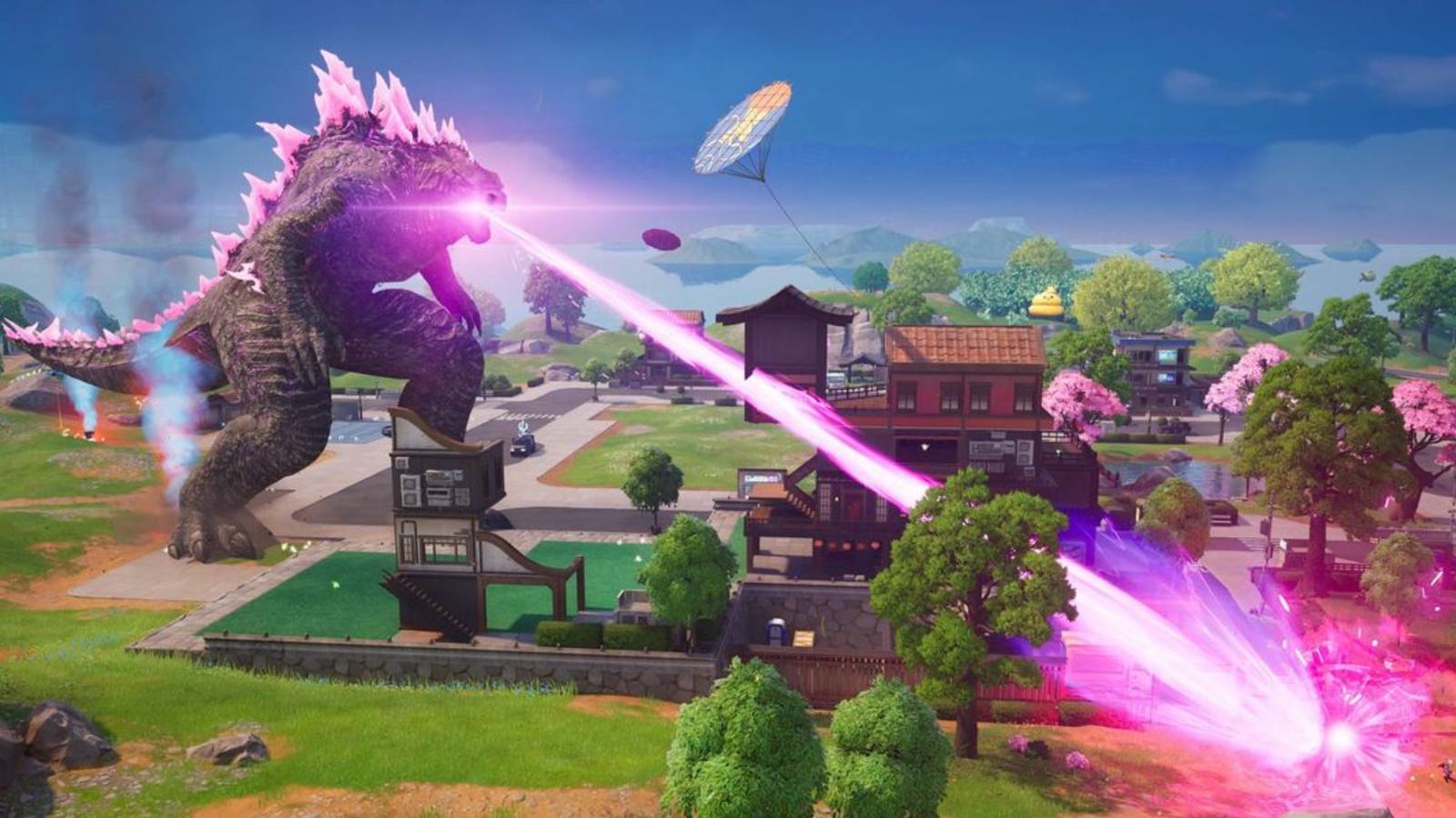 Fortnite Godzilla glitch
