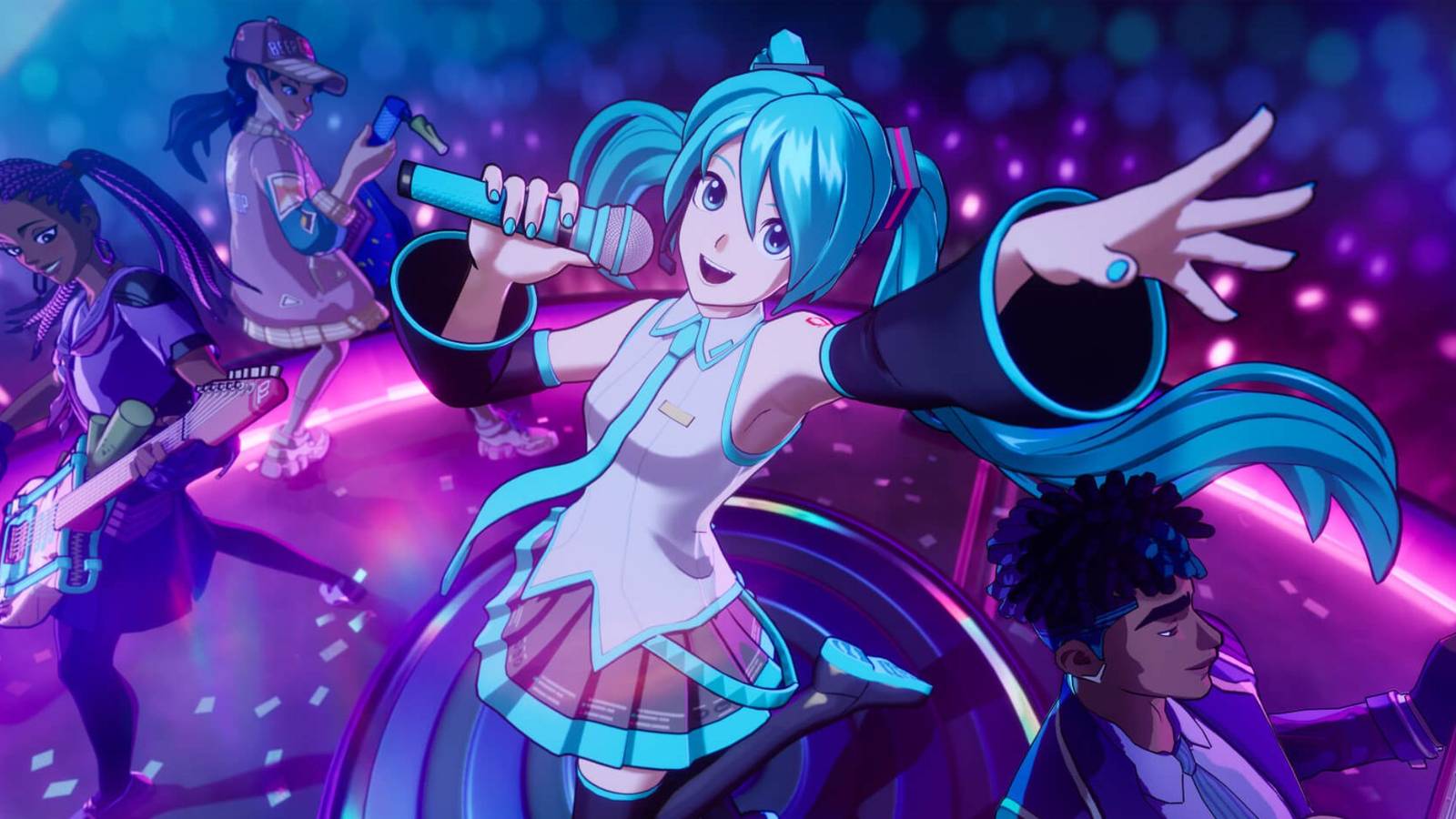Fortnite reveals Hatsune Miku.