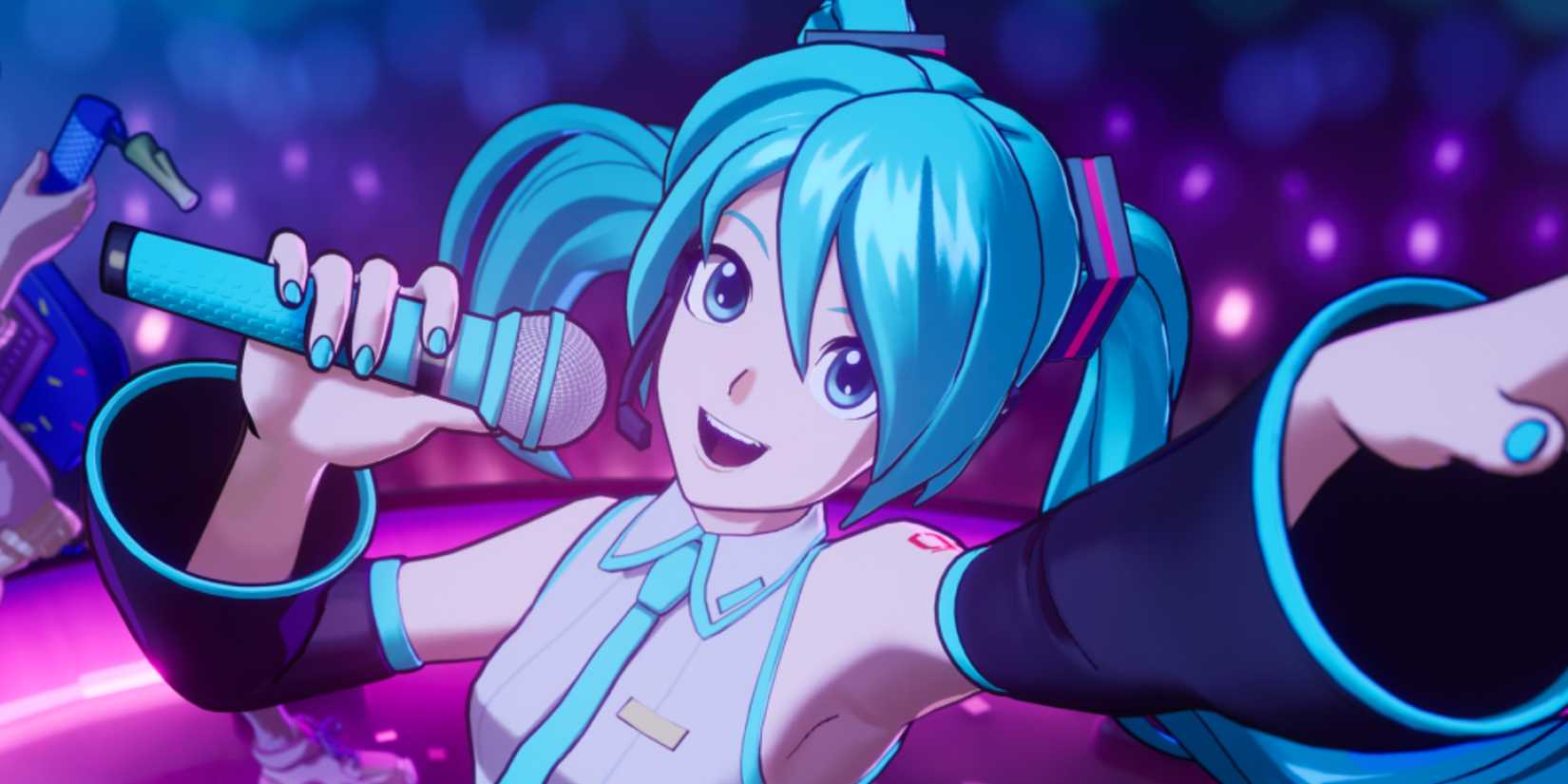 Hatsune Miku in Fortnite