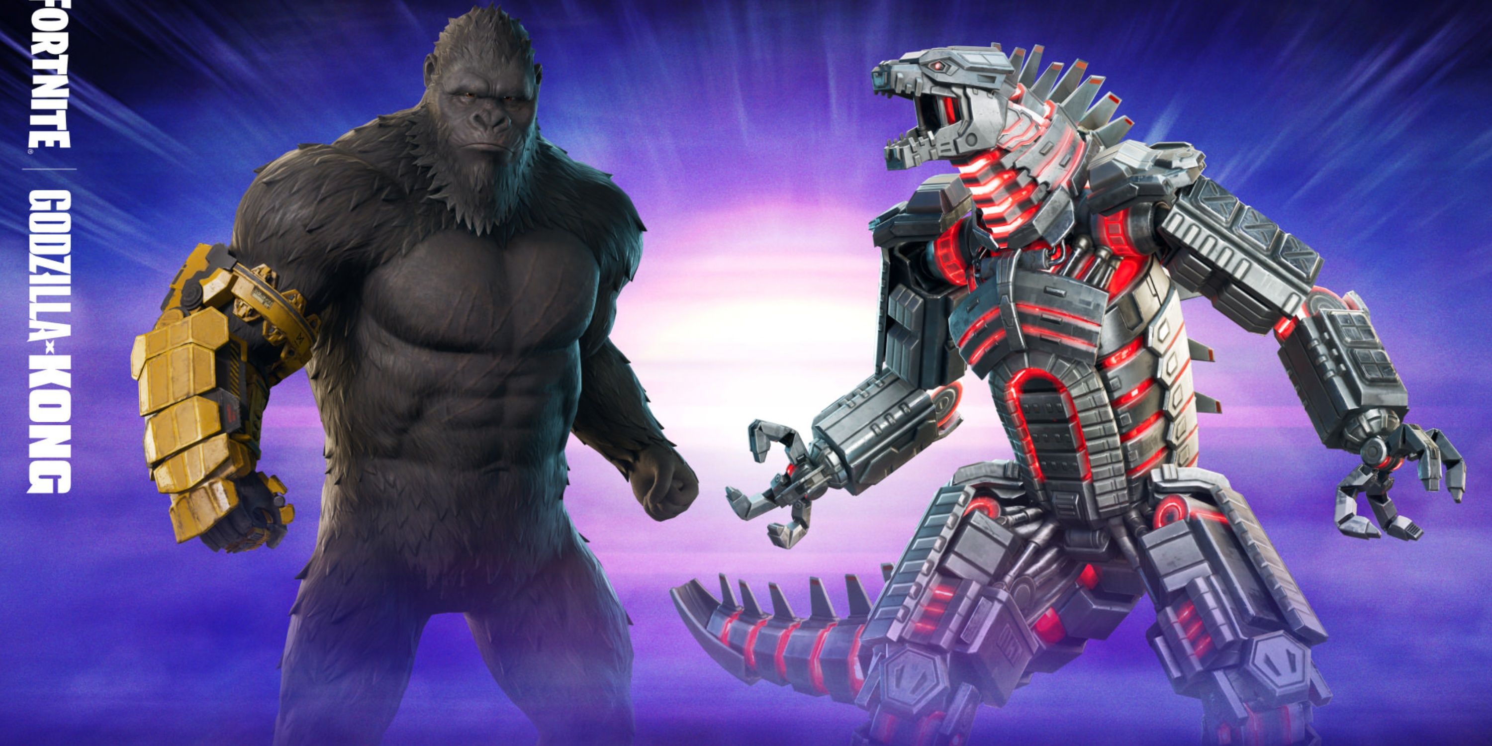 Kong & Mechagodzilla in fortnite