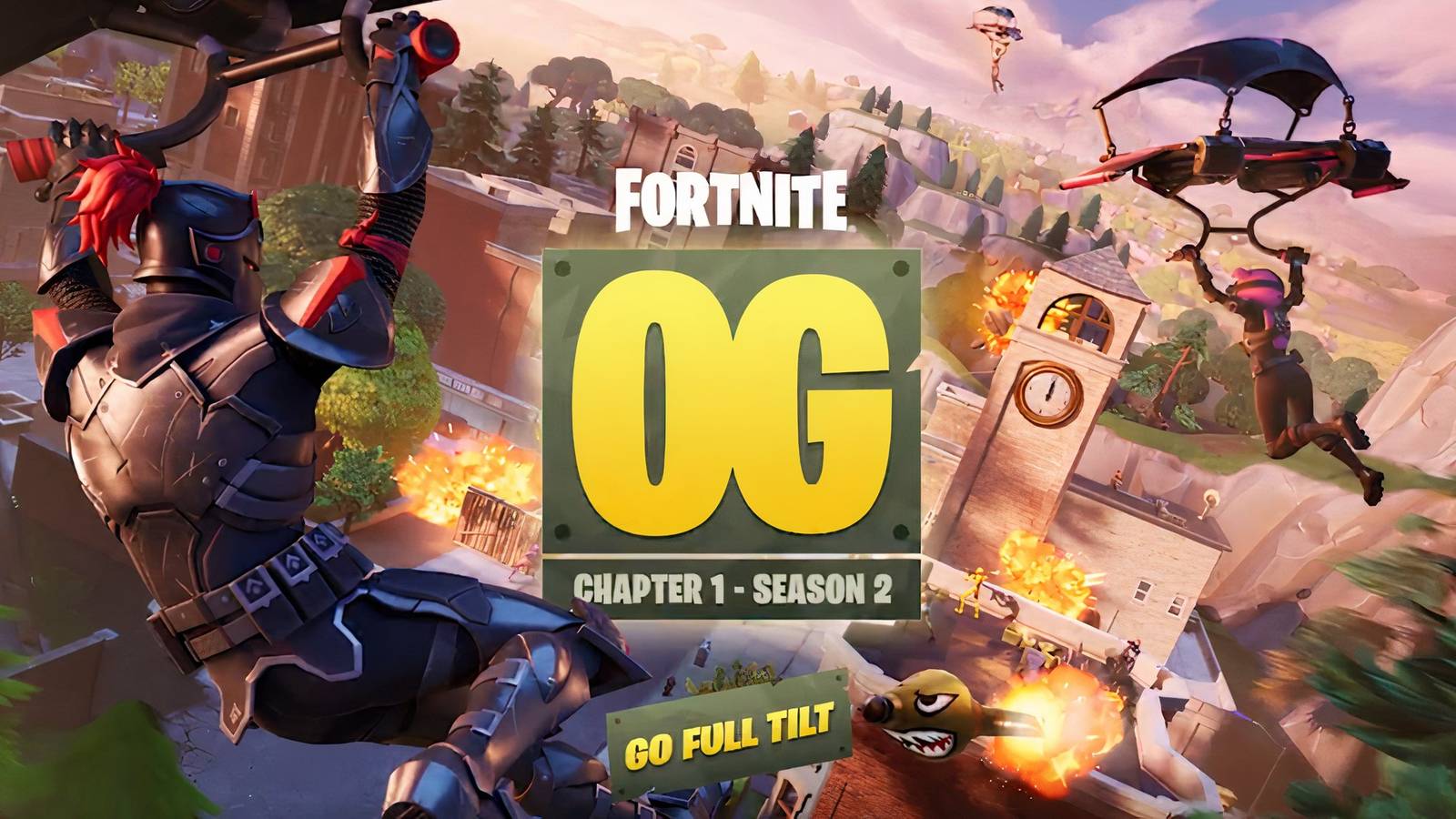 fortnite og chapter 1 season 2 battle pass skins