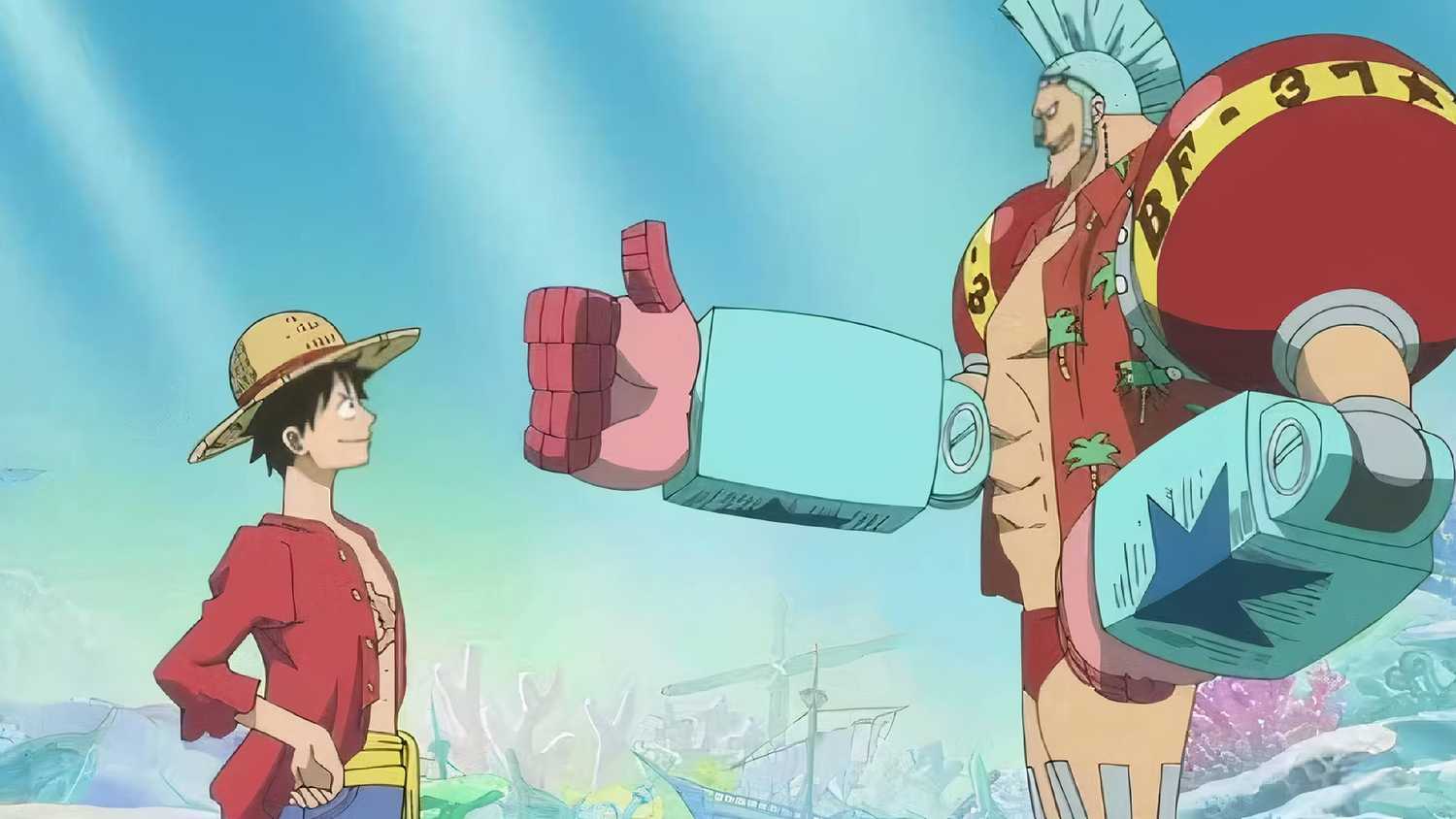 Franky and Luffy