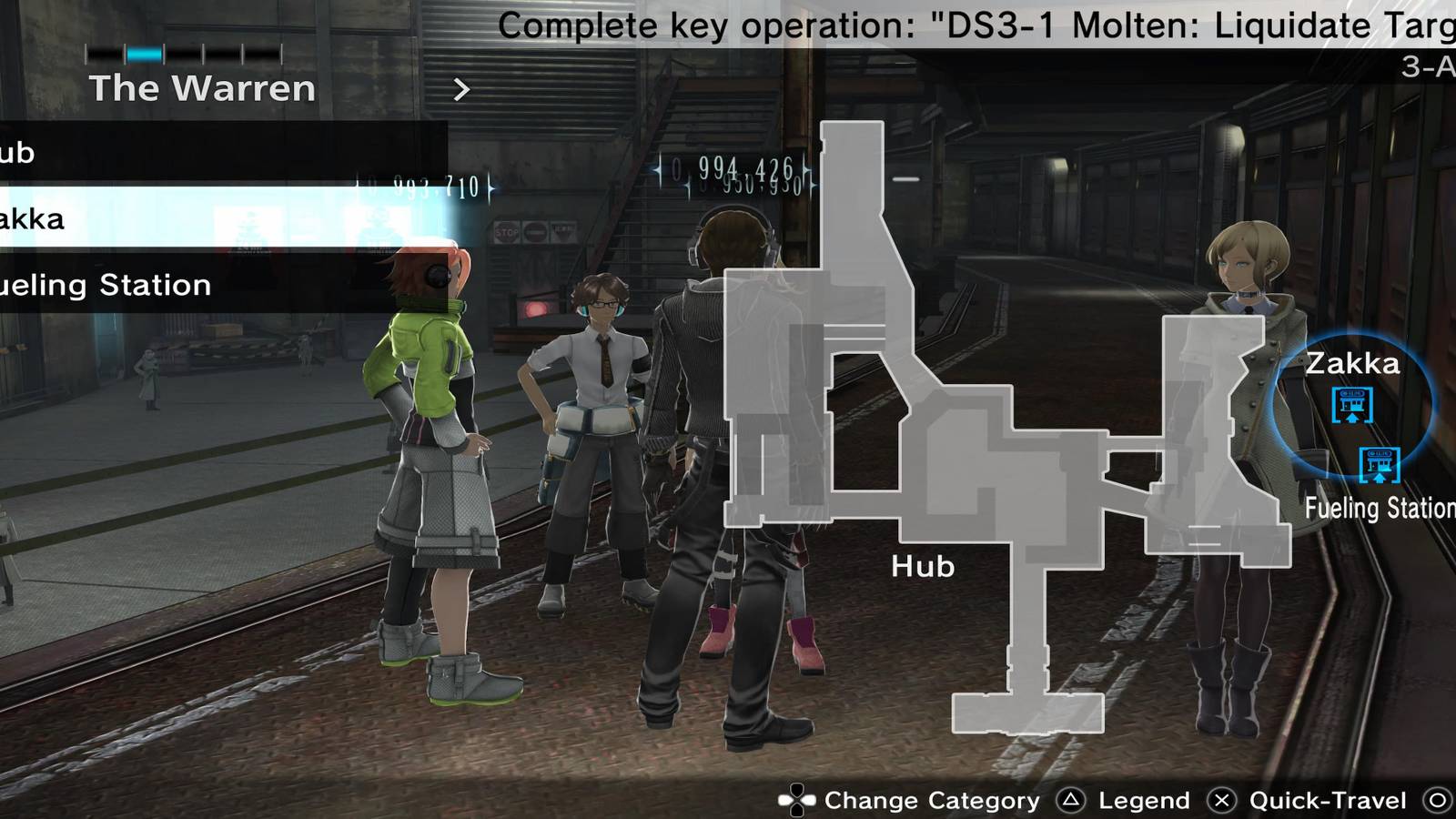 The Player Using The Panopticon Map To Fast Travel 