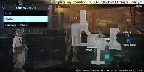 The Location Of Zakka On The Map