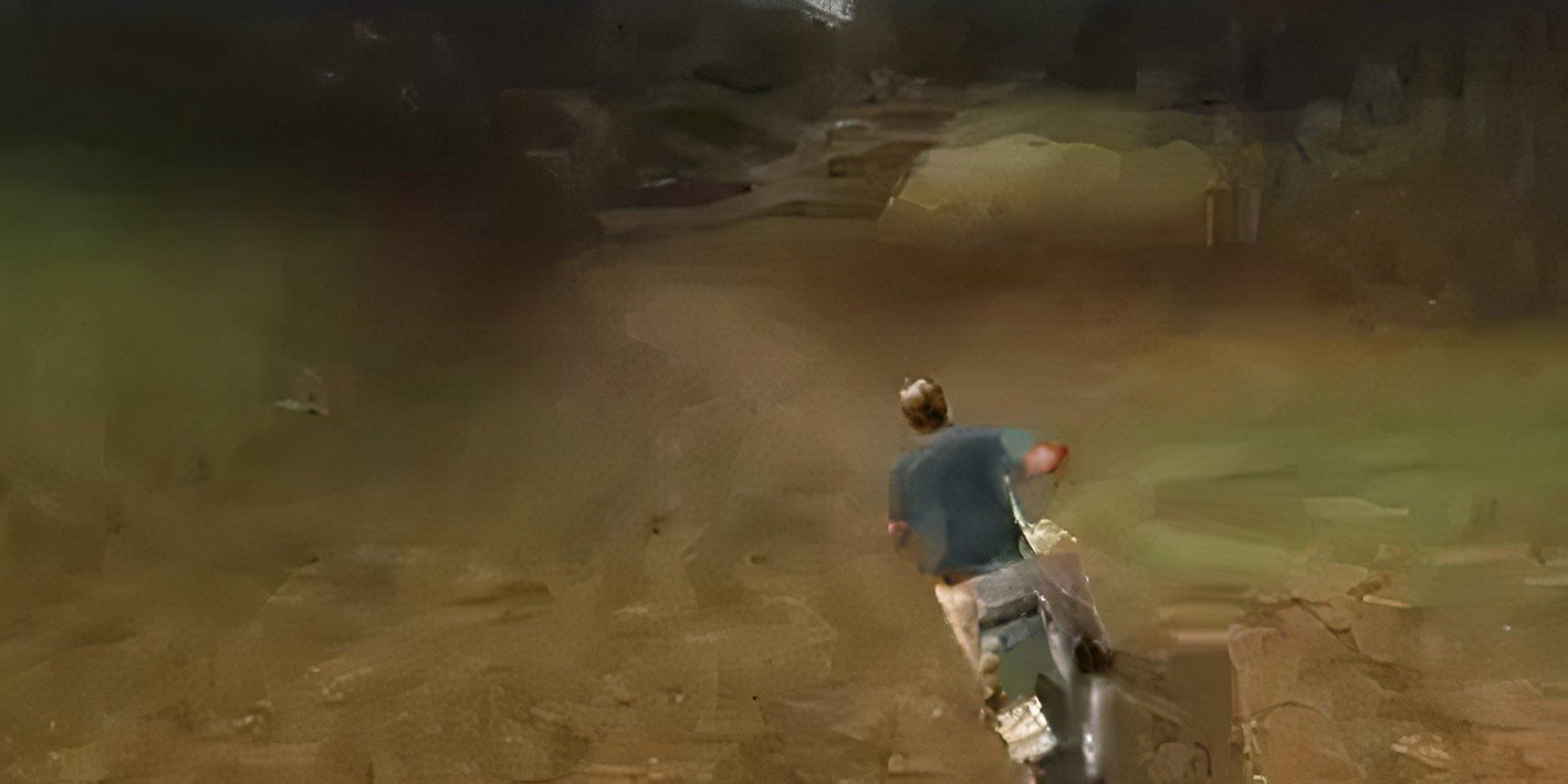 hilts riding a motorcycle