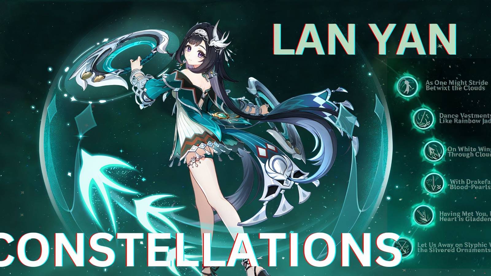 Genshin Impact - Lan Yan Constellations