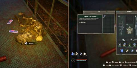 Get the SEVA-I Lead Container Blueprint From SCS Roof in DUGA Stalker 2