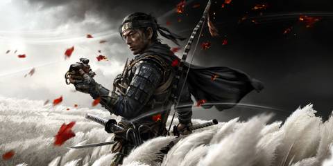 Ghost of Tsushima promotional art