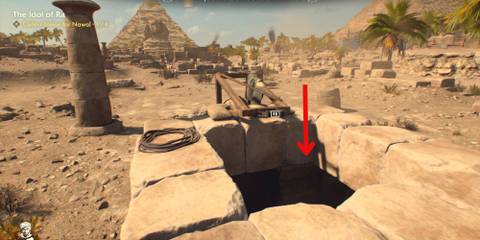 Giant Stele location in Indiana Jones and the Great Circle Belongs in a Museum