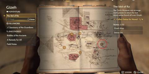 Giant Stele map location in Indiana Jones and the Great Circle Belongs in a Museum