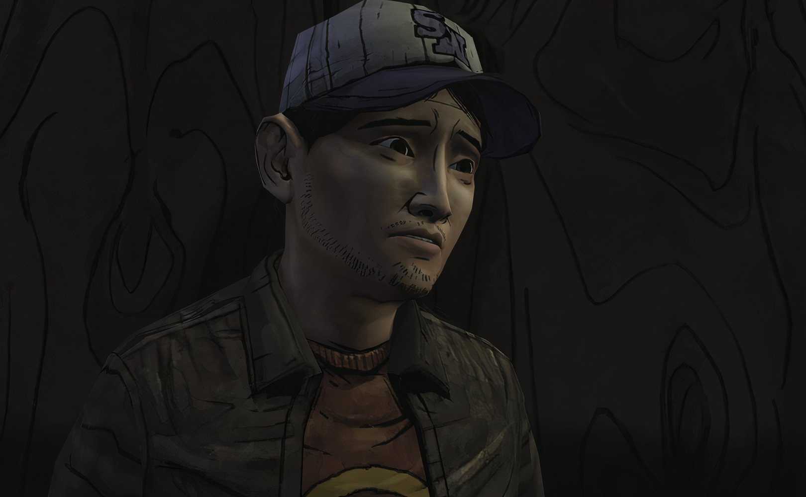 Glenn in The Walking Dead