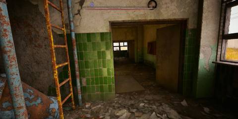 Go up the Stairs inside the Jupiter Bread Factory in Stalker 2