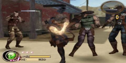 God hand high kick