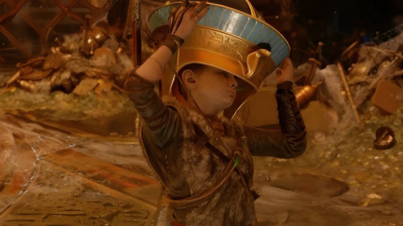 God of War Atreus Egyptian Headwear