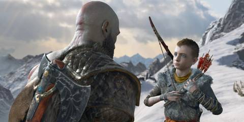 God of War Kratos and Atreus