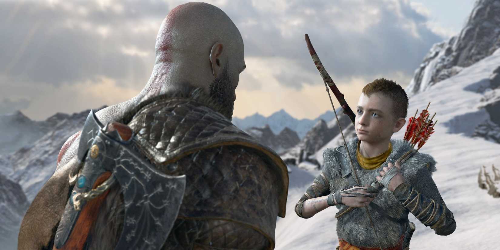 God of War Kratos and Atreus