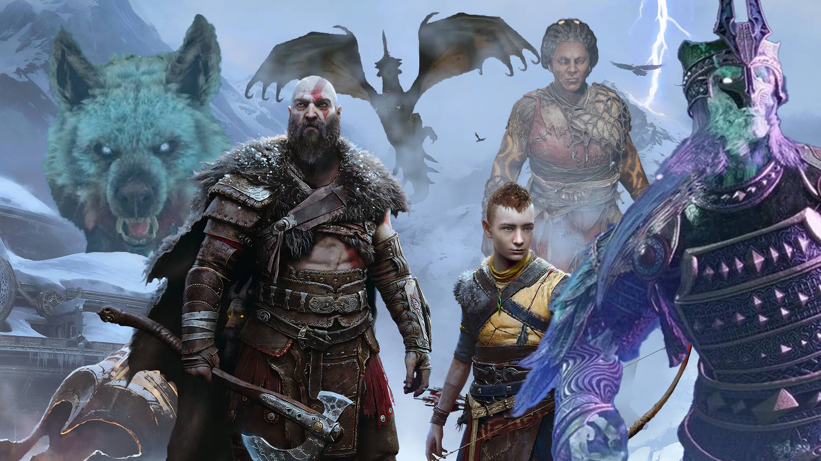 God-of-War-Ragnarok-The-Hardest-Boss-Fights,-Ranked-By-Difficulty