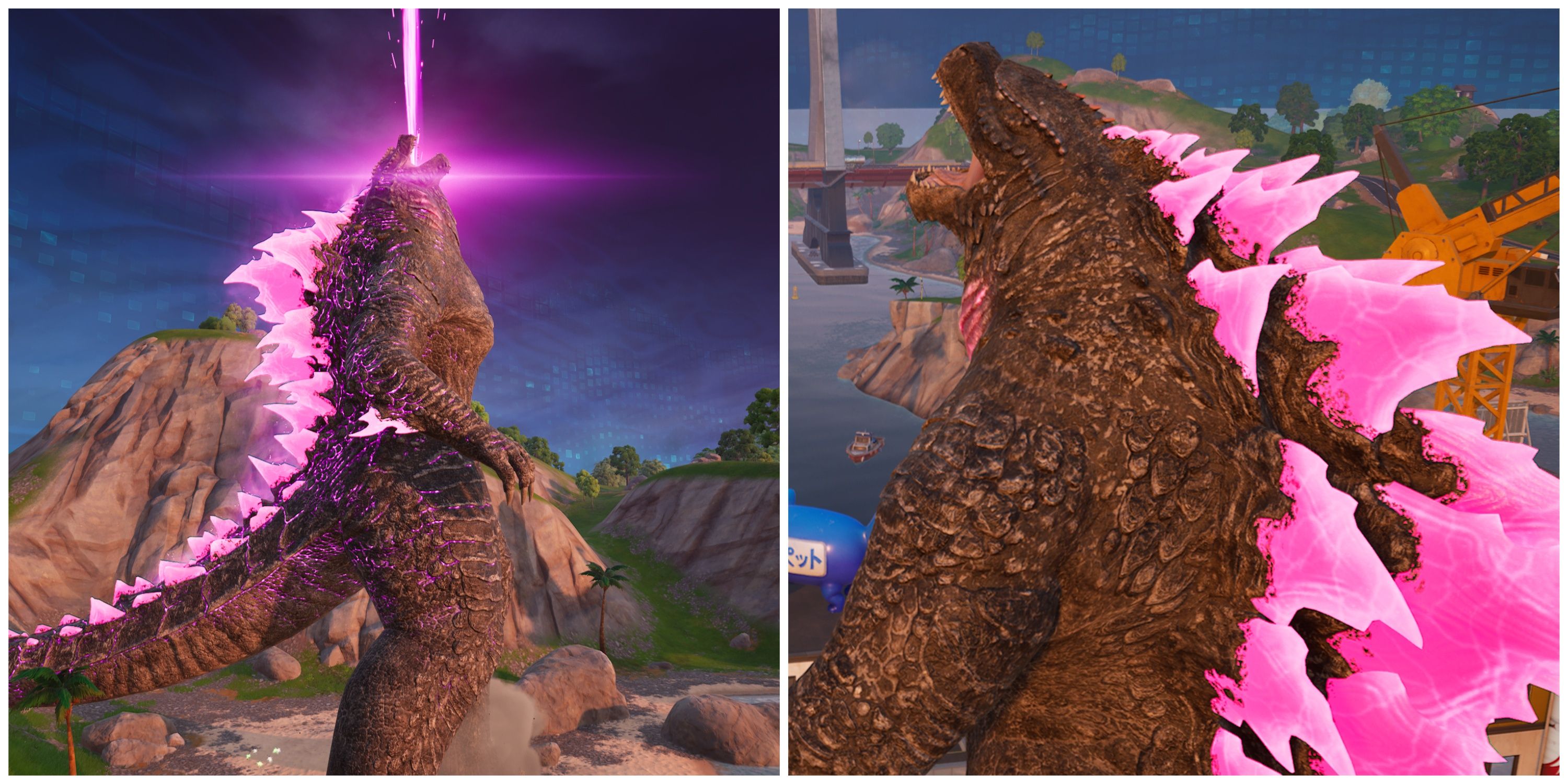 godzilla gameplay in fortnite