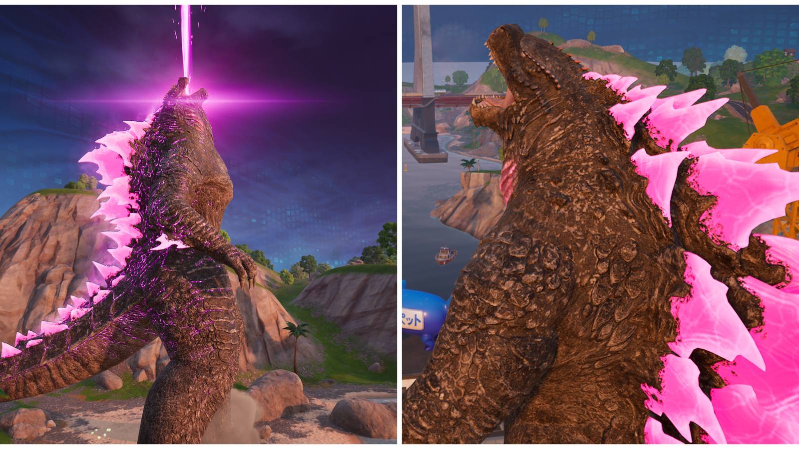 godzilla gameplay in fortnite