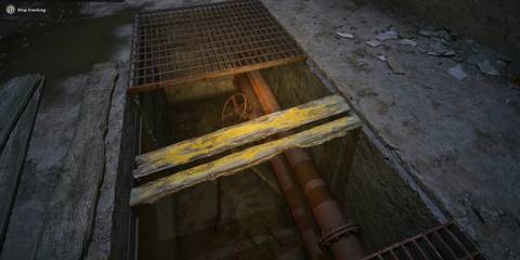 Going into the Vents after breaking boards in Legends of the Zone Stalker 2