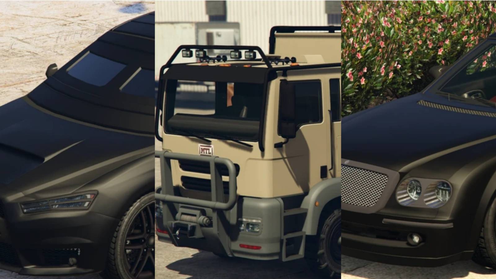GTA Online Armored Kuruma, Brickade, Enus Cognoscenti