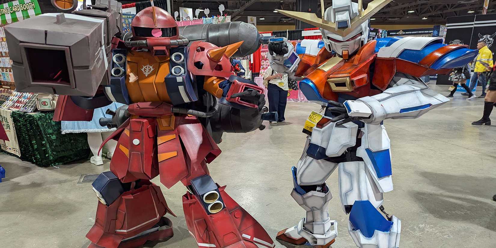 gundam cosplayers anime los angeles 2025