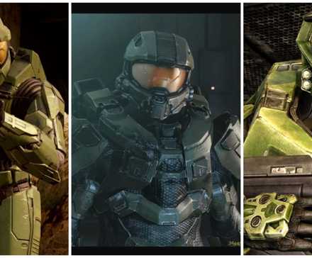Halo Master Chief Split Image