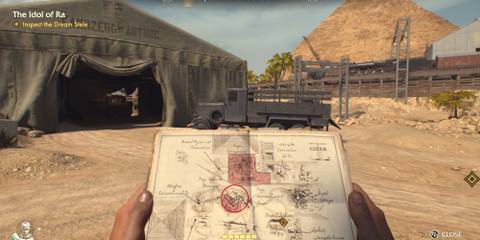 Harvest Stele map location in Indiana Jones and the Great Circle Belongs in a Museum