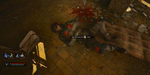 Healing Wounded Duty Soldiers in Matter of Honor Side Quest Stalker 2